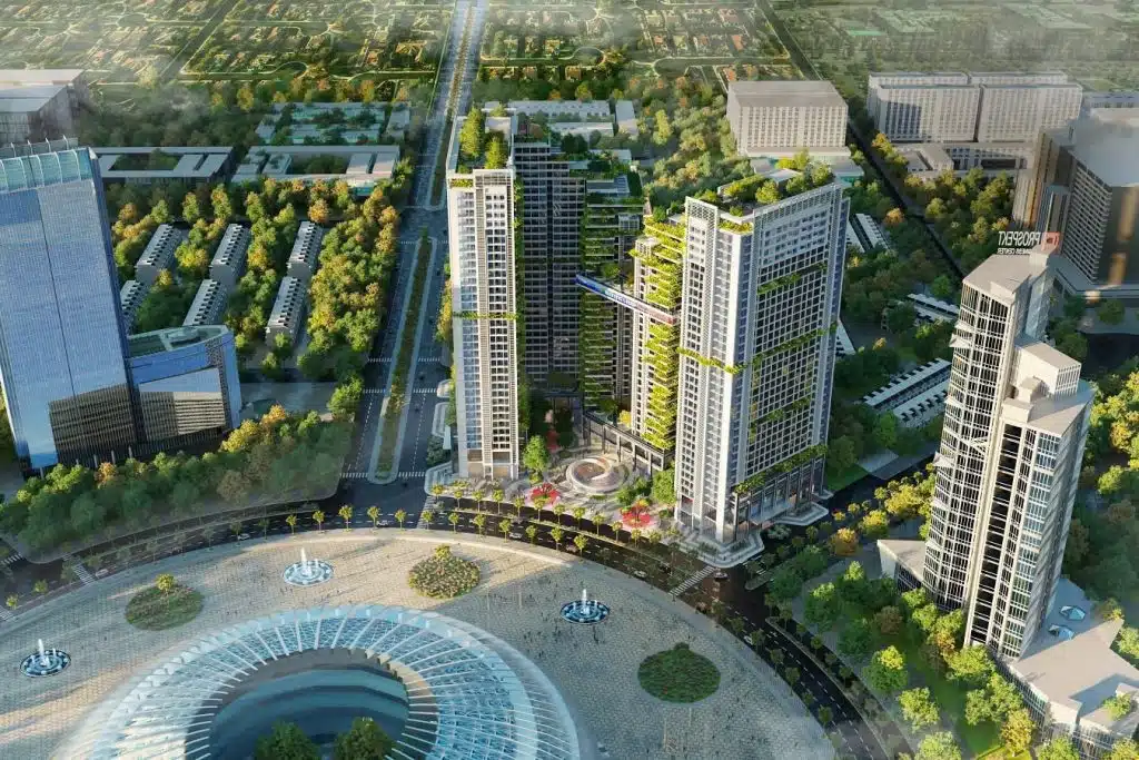 Phối cảnh Vị trí ban ngày