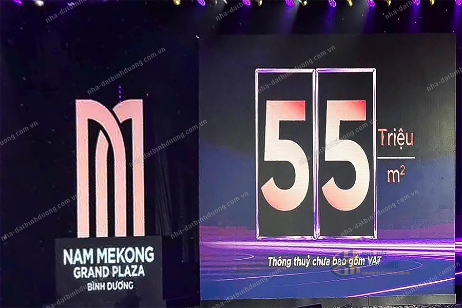 bảng giá rumor chính sách thanh toán Nam Mekong Grand Plaza Bình Dương mới nhất